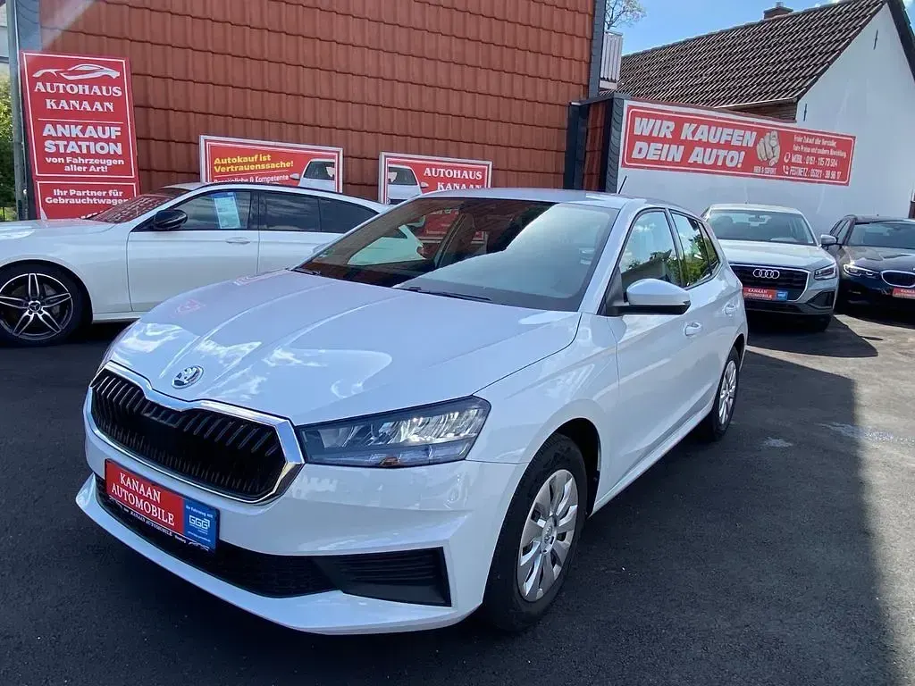 Gebraucht Skoda Fabia Active 65 PS (47 kW) 2022 Weiß Kleinwagen