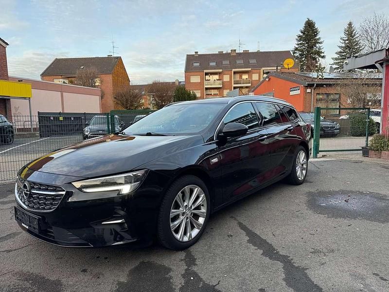 Diamant schwarz/karbon schwarz Gebraucht 2021 Opel Insignia Business Kombi | 13.850 € (Guter Preis) - Bild 1/4