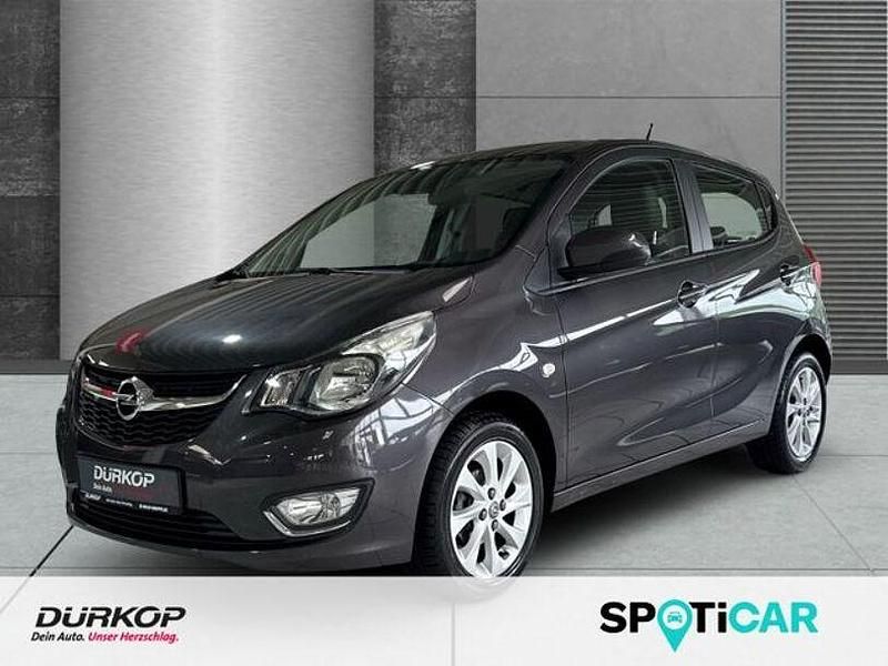 Titan grau Gebraucht 2016 Opel Karl Exklusiv Kleinwagen | 7.850 € (Fairer Preis) - Bild 1/4