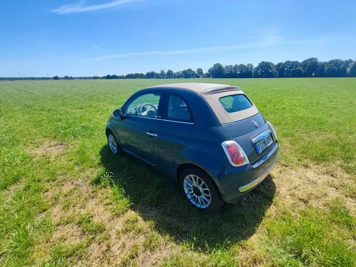 Gebraucht Fiat 500C Lounge 69 PS (50 kW) 2011 Grau Cabrio