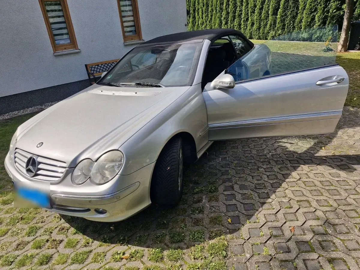Gebraucht Mercedes CLK200 Elegance 163 PS (119 kW) 2004 Silber Cabrio