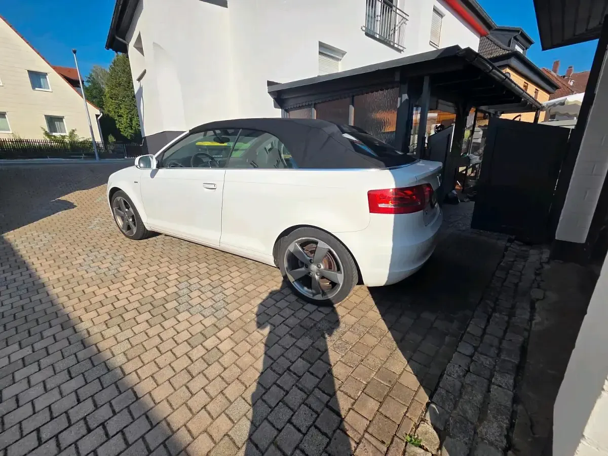 Gebraucht Audi A3 Cabriolet S-Line 140 PS (102 kW) 2013 Weiß Cabrio