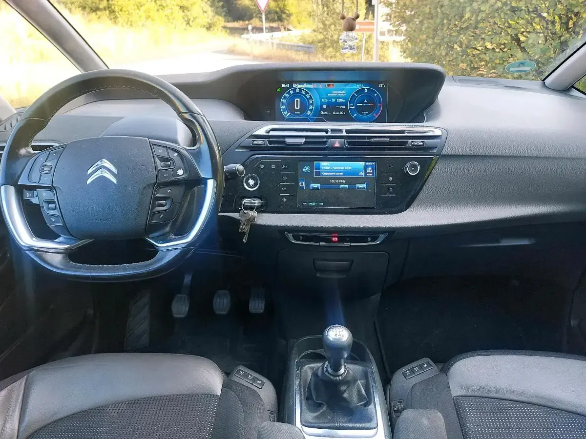 Gebraucht Citroën C4 Picasso 120 PS (88 kW) 2015 Grau Van / Kleinbus