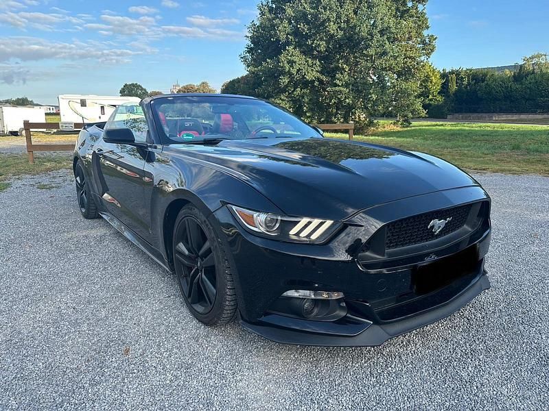 Schwarz Gebraucht 2017 Ford Mustang GT Premium Cabrio | 26.900 € - Bild 1/4