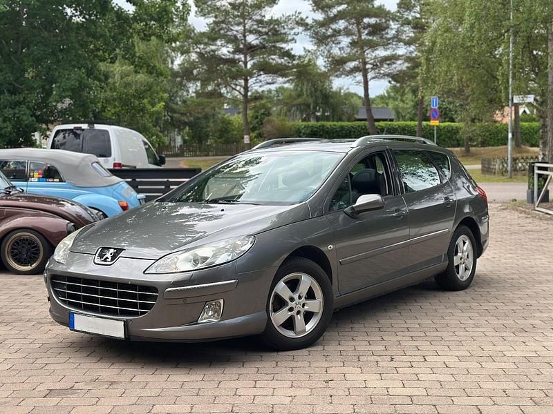Grau Gebraucht 2008 Peugeot 407 Kombi | 3.500 € (Fairer Preis) - Bild 1/4