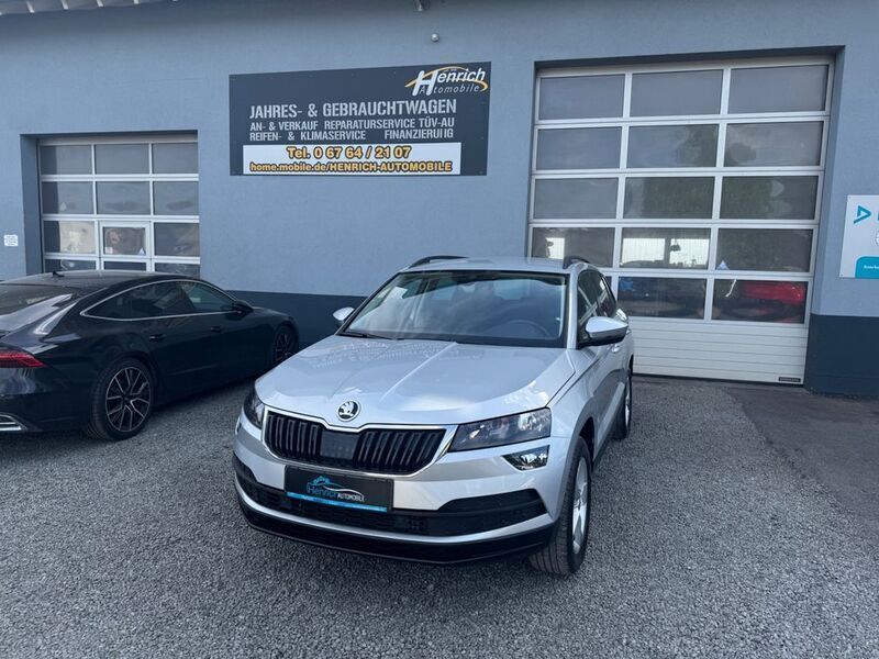 Silber Gebraucht 2021 Skoda Karoq Ambition SUV | 24.999 € (Fairer Preis) - Bild 1/4