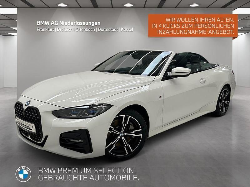 Weiß Gebraucht 2022 BMW 430 Cabriolet M Sport Cabrio | 45.890 € (Fairer Preis) - Bild 1/4