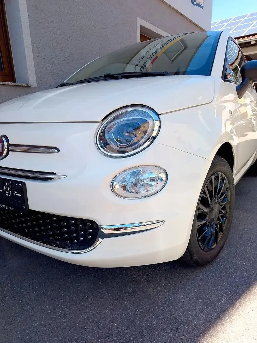Gebraucht Fiat 500 Lounge 69 PS (50 kW) 2017 Weiß Kleinwagen