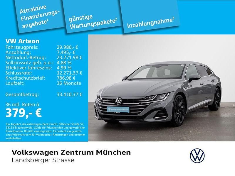 Gebraucht VW Arteon R-line 200 PS (147 kW) 2022 Grau Limousine