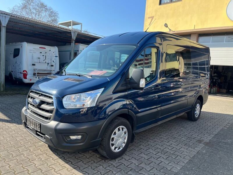 Blau Gebraucht 2020 Ford Transit Trend Van / Kleinbus | 13.990 € (Guter Preis) - Bild 1/4