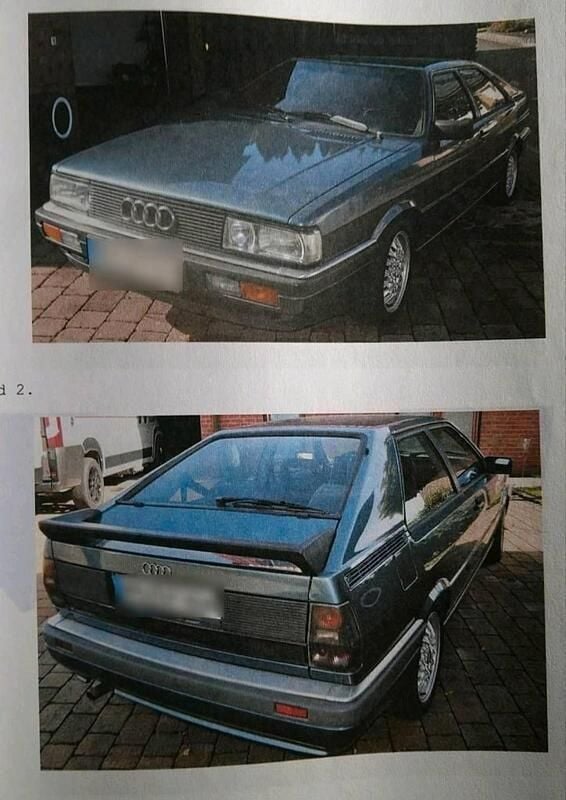 Andere außenfarben Gebraucht 1987 Audi Coupe GT Coupé | 14.000 € - Bild 1/4