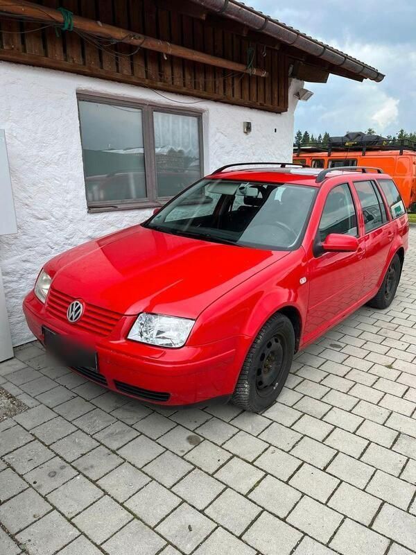 Rot Gebraucht 1998 VW Bora Basis Limousine | 500 € (Superpreis) - Bild 1/4