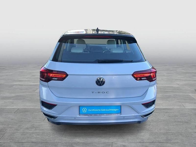 Gebraucht VW T-Roc Style 150 PS (110 kW) 2020 White silver metallic schwarz SUV