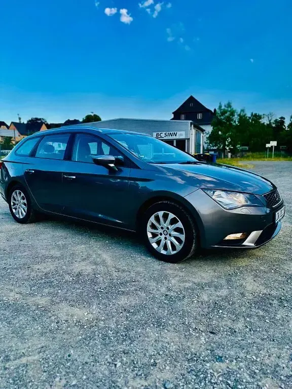Gebraucht Seat Leon ST Style 110 PS (80 kW) 2014 Schwarz Kombi