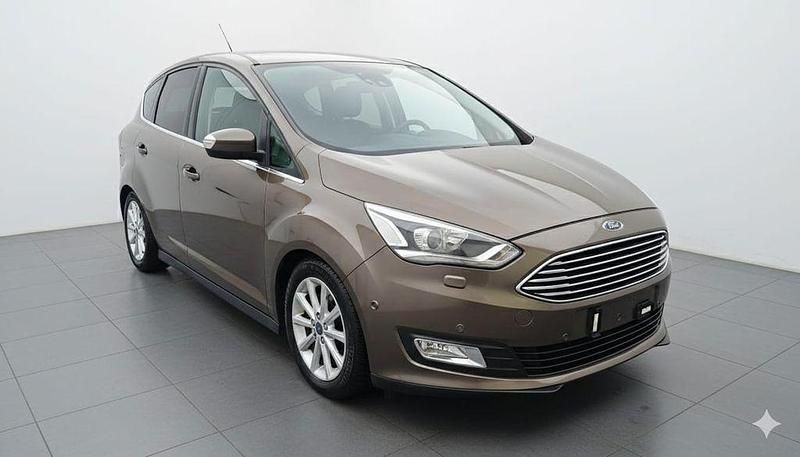 Braun Gebraucht 2017 Ford C-MAX Titanium Van / Kleinbus | 8.999 € (Guter Preis) - Bild 1/4