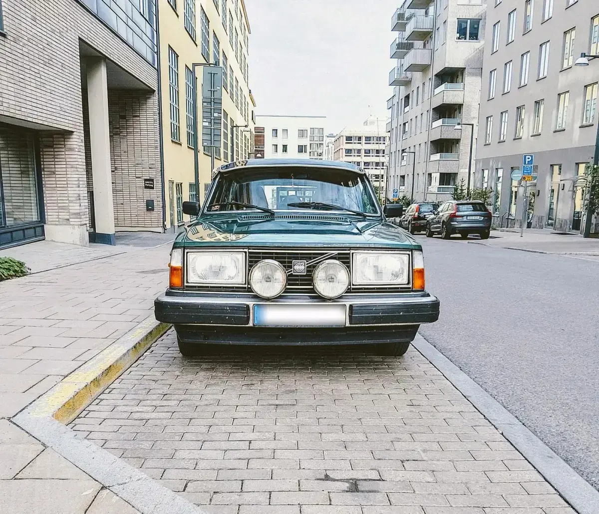 Gebraucht Volvo 245 107 PS (78 kW) 1980 Grün Kombi