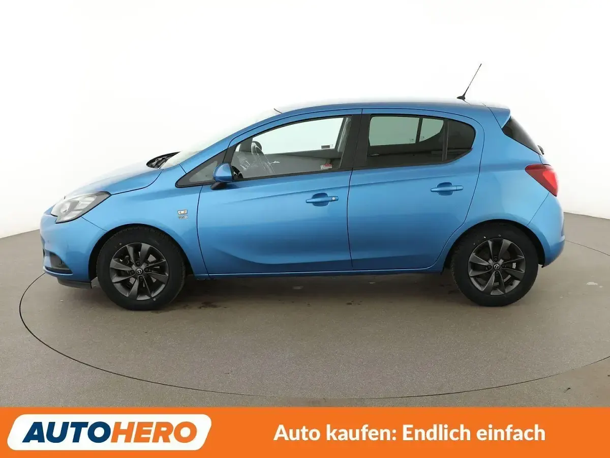 Gebraucht Opel Corsa 90 PS (66 kW) 2019 Blau Kleinwagen