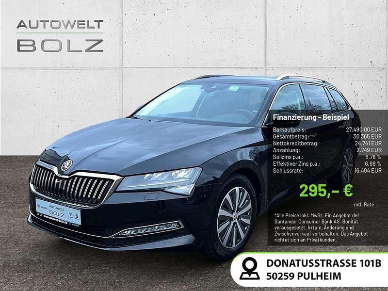 Gebraucht Skoda Superb Style 150 PS (110 kW) 2022 Schwarz Kombi
