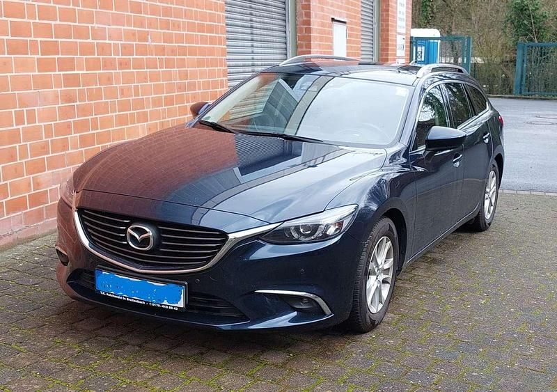 Blau Gebraucht 2015 Mazda 6 Sports-Line Kombi | 10.500 € (Fairer Preis) - Bild 1/4