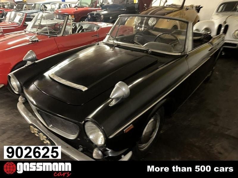 Schwarz Gebraucht 1963 Fiat 1200 Cabrio | 26.000 € - Bild 1/4