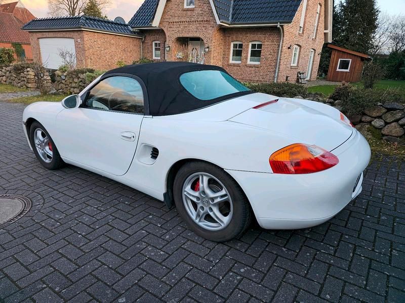 Gebraucht Porsche Boxster 2001 Weiß Cabrio