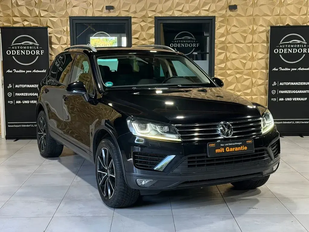 Brugt VW Touareg Terrain Tech 262 HK (192 kW) 2017 Sort SUV