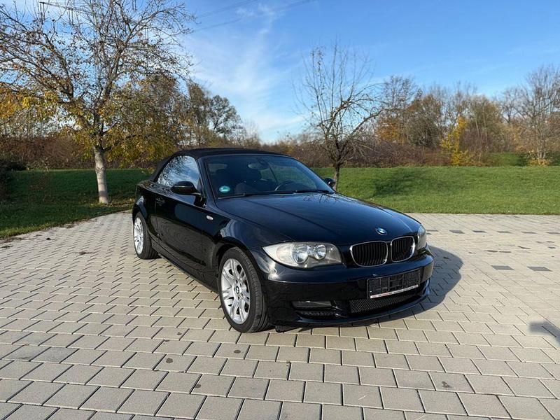 Schwarz Gebraucht 2008 BMW 118 Cabriolet Advantage Cabrio | 5.000 € (Fairer Preis) - Bild 1/4