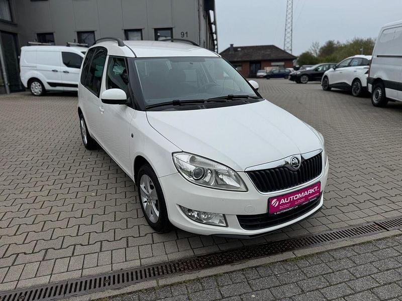 Gebraucht Skoda Roomster Fresh 90 PS (66 kW) 2013 Weiß Van / Kleinbus