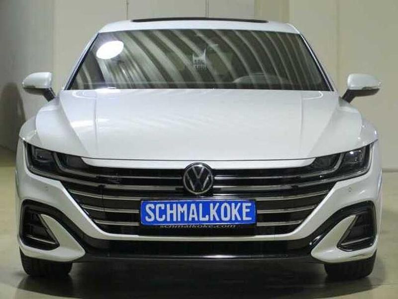 Oryxweiß perlmutteffekt (metallic) Gebraucht 2023 VW Arteon R-line Kombi | 36.950 € (Fairer Preis) - Bild 1/4