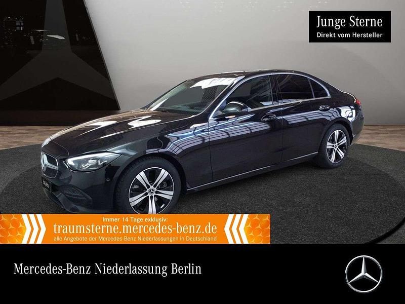 Obsidianschwarz Gebraucht 2024 Mercedes C220 Advanced Limousine | 36.990 € (Guter Preis) - Bild 1/3