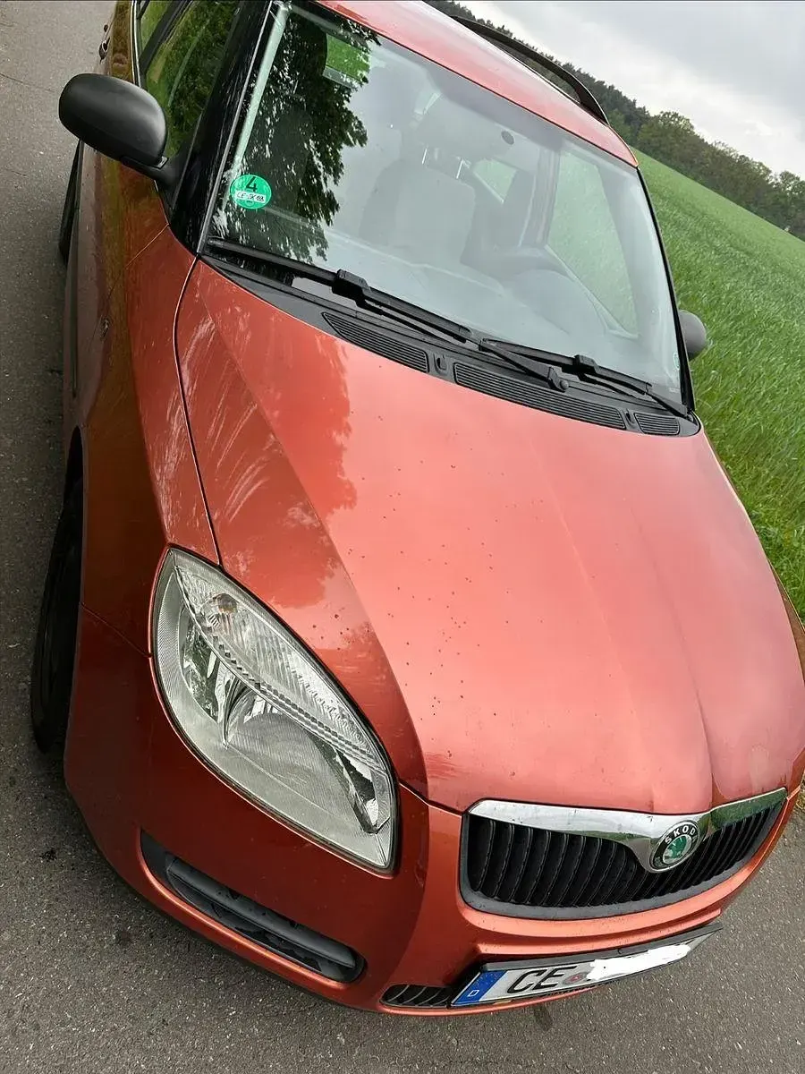 Gebraucht Skoda Fabia Ambiente 69 PS (50 kW) 2009 Orange Kombi