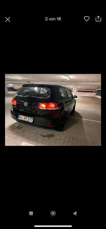 Schwarz Gebraucht 2009 VW Golf VI Limousine | 3.500 € (Superpreis) - Bild 1/4