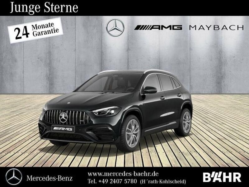 Lack kosmosschwarz (metallic) Gebraucht 2024 Mercedes GLA35 AMG AMG SUV | 59.949 € (Fairer Preis) - Bild 1/4