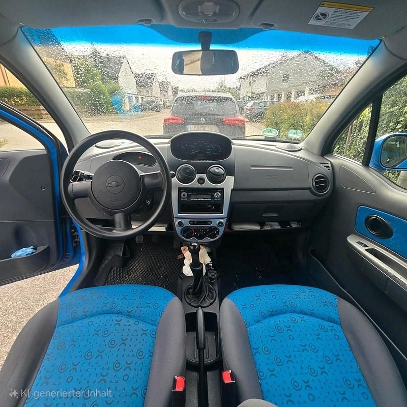 Blau Gebraucht 2009 Chevrolet Matiz Kleinwagen | 1.000 € (Guter Preis) - Bild 1/4