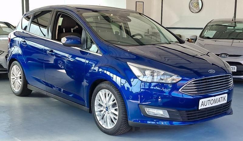 Gebraucht Ford C-MAX Titanium 150 PS (110 kW) 2016 Blau Van / Kleinbus