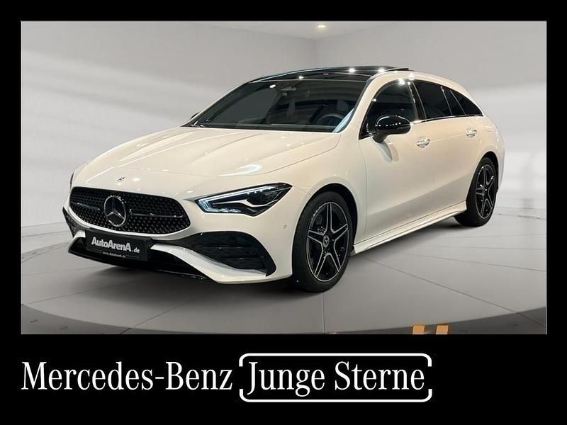 Weiß Gebraucht 2024 Mercedes CLA200 Shooting Brake AMG Kombi | 33.849 € (Etwas zu teuer) - Bild 1/4
