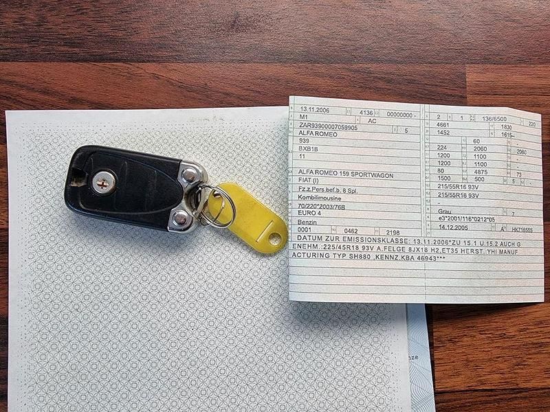 Gebraucht Alfa Romeo 159 Distinctive 185 PS (136 kW) 2006 Braun Kombi