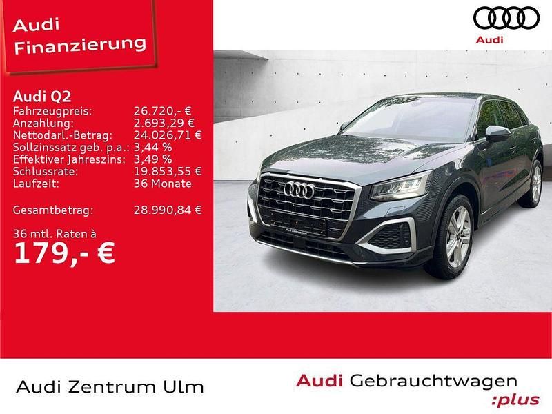Grau Gebraucht 2024 Audi Q2 Advanced Plus SUV | 26.720 € (Fairer Preis) - Bild 1/4