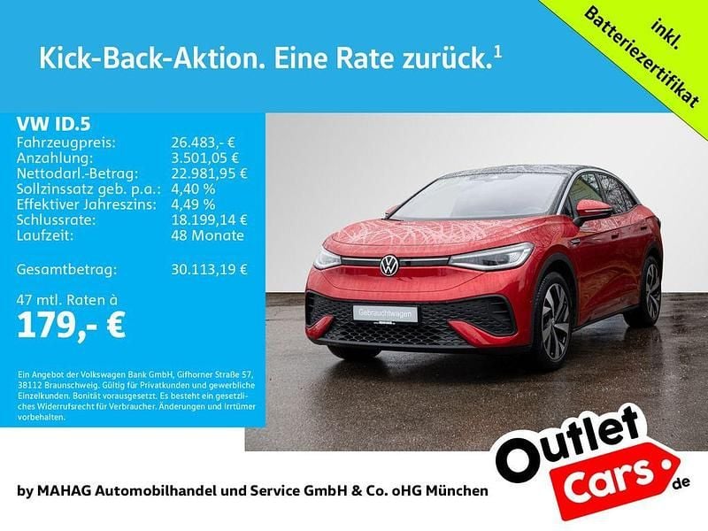 Gebraucht VW ID.5 Pro 127 kW (174 PS) 2022 Rot SUV