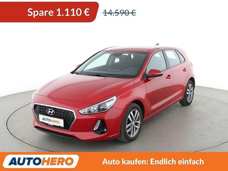 Rot Gebraucht 2017 Hyundai i30 Trend Limousine | 13.480 € (Fairer Preis) - Bild 1/3