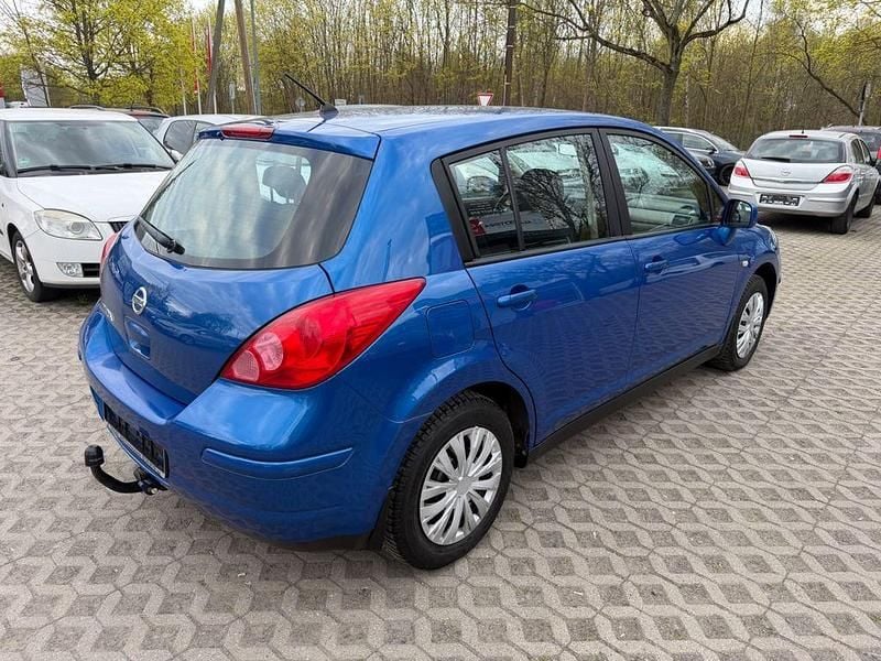 Gebraucht Nissan Tiida Acenta 110 PS (80 kW) 2008 Blau Limousine