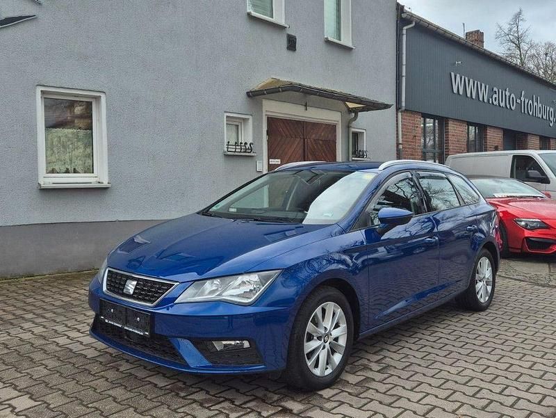 Gebraucht Seat Leon Style 110 PS (80 kW) 2018 Blau Kombi