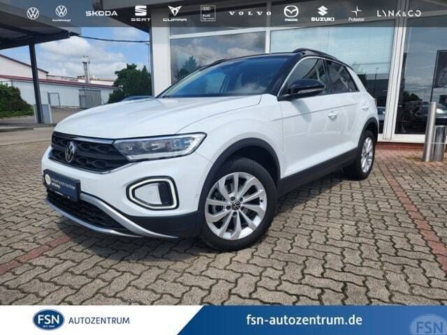 Pure white Gebraucht 2022 VW T-Roc IQ Drive SUV | 26.790 € (Guter Preis) - Bild 1/4
