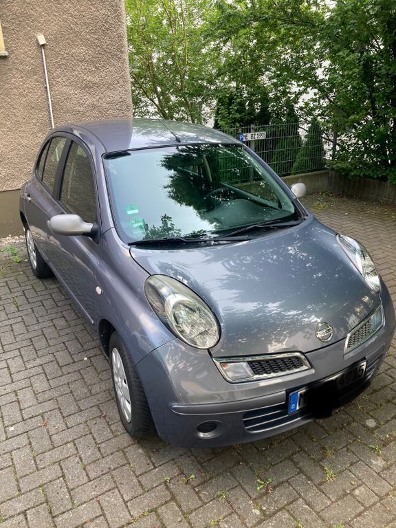 Blau Gebraucht 2009 Nissan Micra Kleinwagen | 1.899 € (Guter Preis) - Bild 1/4