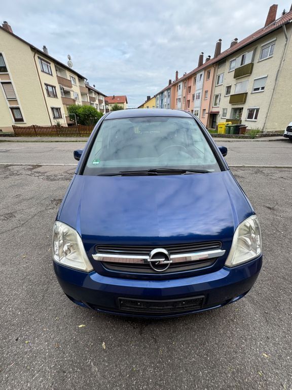 Blau Gebraucht 2004 Opel Meriva Van / Kleinbus | 1.099 € (Fairer Preis) - Bild 1/4