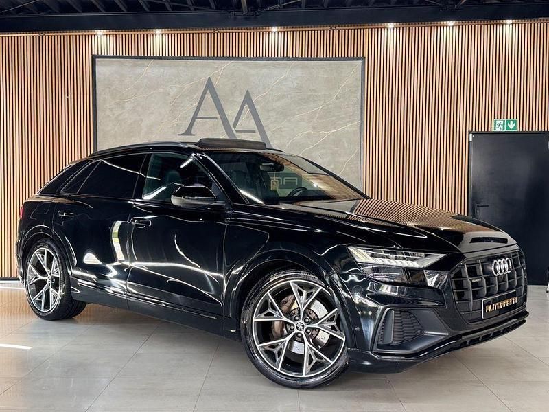 Schwarz Gebraucht 2021 Audi Q8 S-Line SUV | 58.390 € (Guter Preis) - Bild 1/4