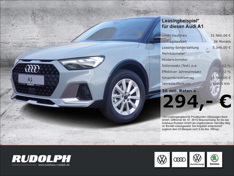 Pfeilgrau perleffekt Neu 2024 Audi A1 Comfort Kleinwagen | 31.960 € (Etwas zu teuer) - Bild 1/4