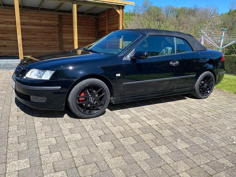 Schwarz Gebraucht 2006 Saab 9-3 Cabriolet Vector Cabrio | 5.800 € (Superpreis) - Bild 1/4