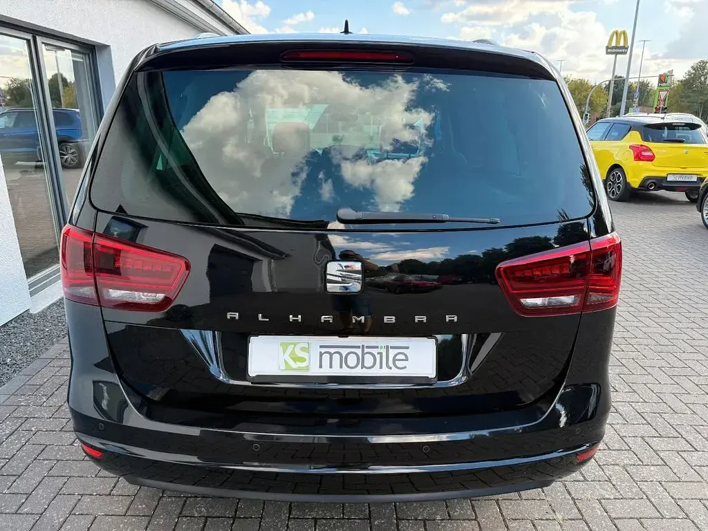 Gebraucht Seat Alhambra Style 184 PS (135 kW) 2018 Schwarz Van / Kleinbus
