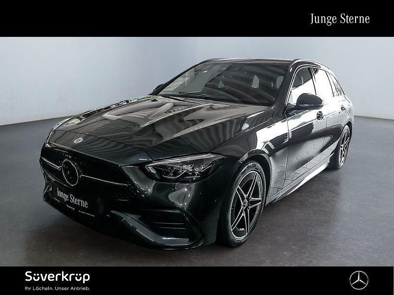Grau Gebraucht 2024 Mercedes C200 AMG Limousine | 39.770 € (Fairer Preis) - Bild 1/2